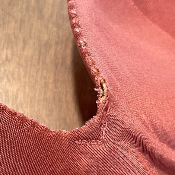 STRM LINE Push Up Wire free Bra Women's Size 38C Rust Adjustable Style: LY591125 - Picture 5 of 11